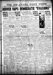 The Escanaba Daily Press, 1932-11-05