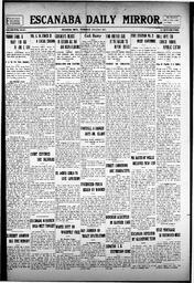 Escanaba Daily Mirror, 1911-11-09