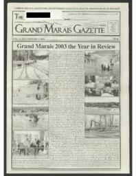 Grand Marais Gazette, 2004-01-01