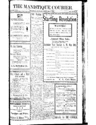 The Manistique Courier, 1898-05-06