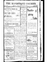 The Manistique Courier, 1898-11-18