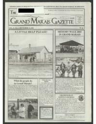 Grand Marais Gazette, 2003-09-18