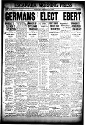 Escanaba Morning Press, 1919-02-12