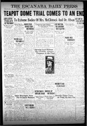 The Escanaba Daily Press, 1925-03-27