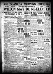 Escanaba Morning Press, 1916-11-09