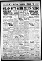 Escanaba Daily Mirror, 1918-12-09