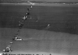 Aerial View of Mackinac Bridge Construction (38 of 77)