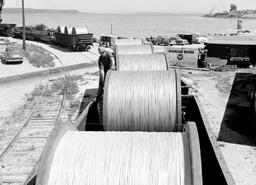 Cable wires for Mackinac Bridge