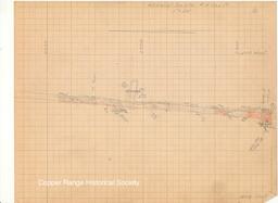 Champion Mine Level 40 South Geologic Survey Map (1 of 2)