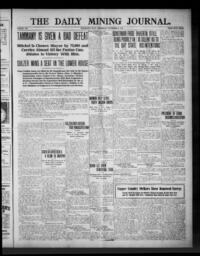 The Daily Mining Journal, 1913-11-05