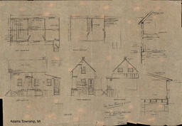 Plans for Five-Room Dwelling E Addition