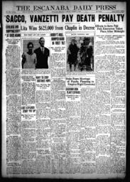 The Escanaba Daily Press, 1927-08-23