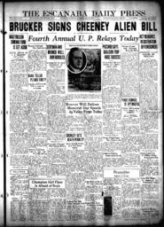 The Escanaba Daily Press, 1931-05-30