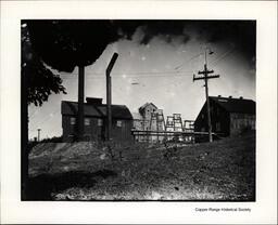 Unknown Copper Range Company Mine Shafthouse and Buildings