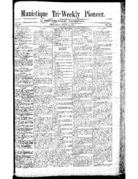 Manistique Tri-Weekly Pioneer, 1888-07-19