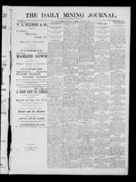 The Daily Mining Journal, 1886-01-07