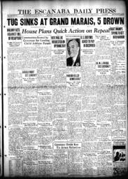 The Escanaba Daily Press, 1932-11-26