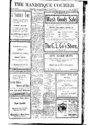 The Manistique Courier, 1899-08-04