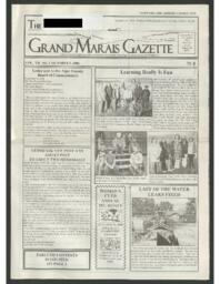 Grand Marais Gazette, 2000-10-05