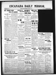 Escanaba Daily Mirror, 1913-01-09