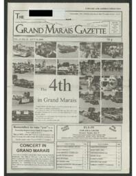 Grand Marais Gazette, 1998-07-16