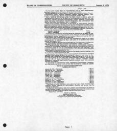 Marquette County Supervisors' Proceedings Volume 14, Part 4 (1976)