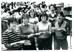 Portrait of Students at Choir Practice (Part of the NMU Historic Photographs Collection)