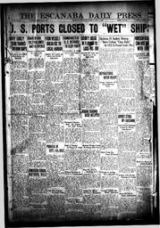 The Escanaba Daily Press, 1923-05-01