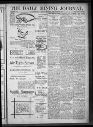 The Daily Mining Journal, 1896-09-28