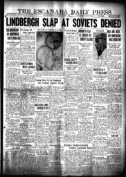 The Escanaba Daily Press, 1938-10-11