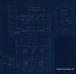 Three Views of Oil House at the Baltic Mine