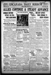 Escanaba Daily Mirror, 1918-07-27