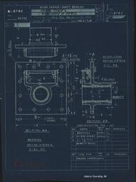 Magma Copper Company Guide Sheave - Shaft Bearing