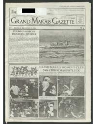 Grand Marais Gazette, 2006-12-21