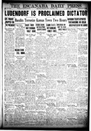 The Escanaba Daily Press, 1923-11-09