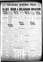 Escanaba Morning Press, 1918-09-25