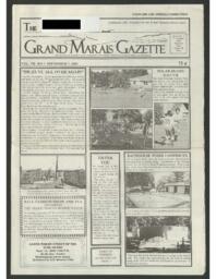 Grand Marais Gazette, 2000-09-07