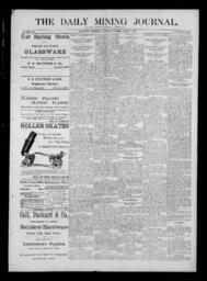 The Daily Mining Journal, 1886-04-01