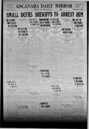 Escanaba Daily Mirror, 1921-07-22