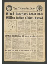 The Nishnawbe News, 1972-01