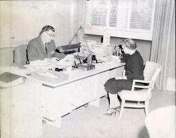 (186-02) Dr. Harden and Mrs. Bowden 1960