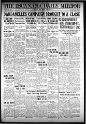 Escanaba Daily Mirror, 1916-01-10