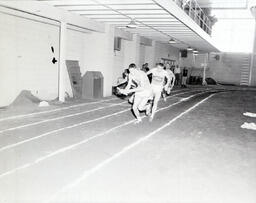 St. Norbert Track April 30, 1960: Northern Relay Racer Passes Baton