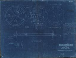 20x24 Steam Stamp Cylinder Head, Baltic Mining Company