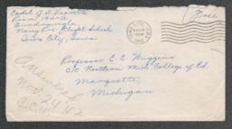 John D. Verrette to C.C. Wiggins, 16 November 1942