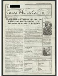 Grand Marais Gazette, 1998-05-07