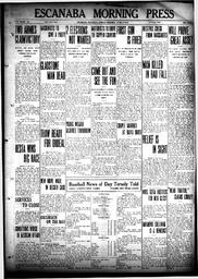 Escanaba Morning Press, 1915-06-27