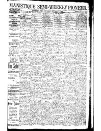 Manistique Semi-Weekly Pioneer, 1893-10-11