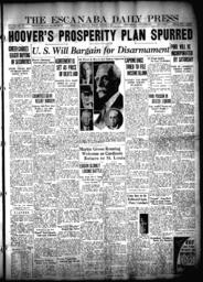 The Escanaba Daily Press, 1931-10-09