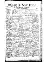 Manistique Tri-Weekly Pioneer, 1888-09-27